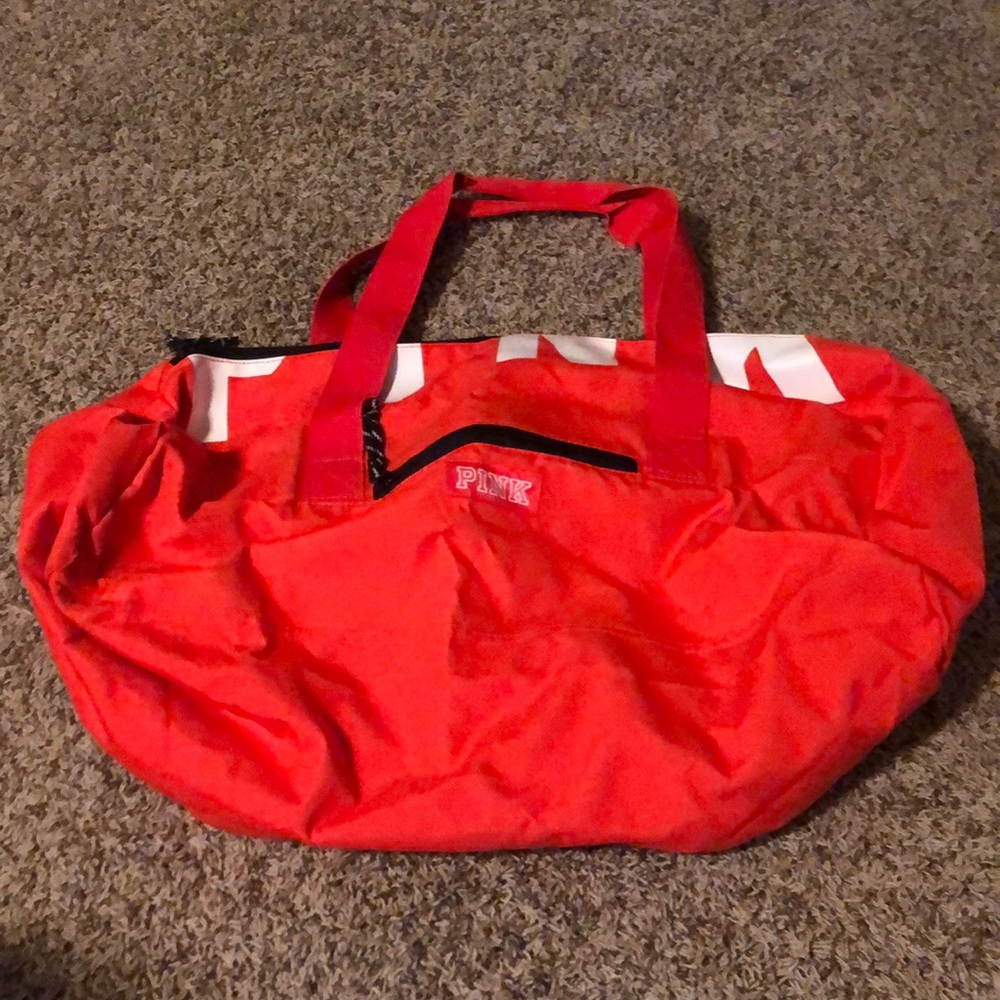Large PINK duffle bag